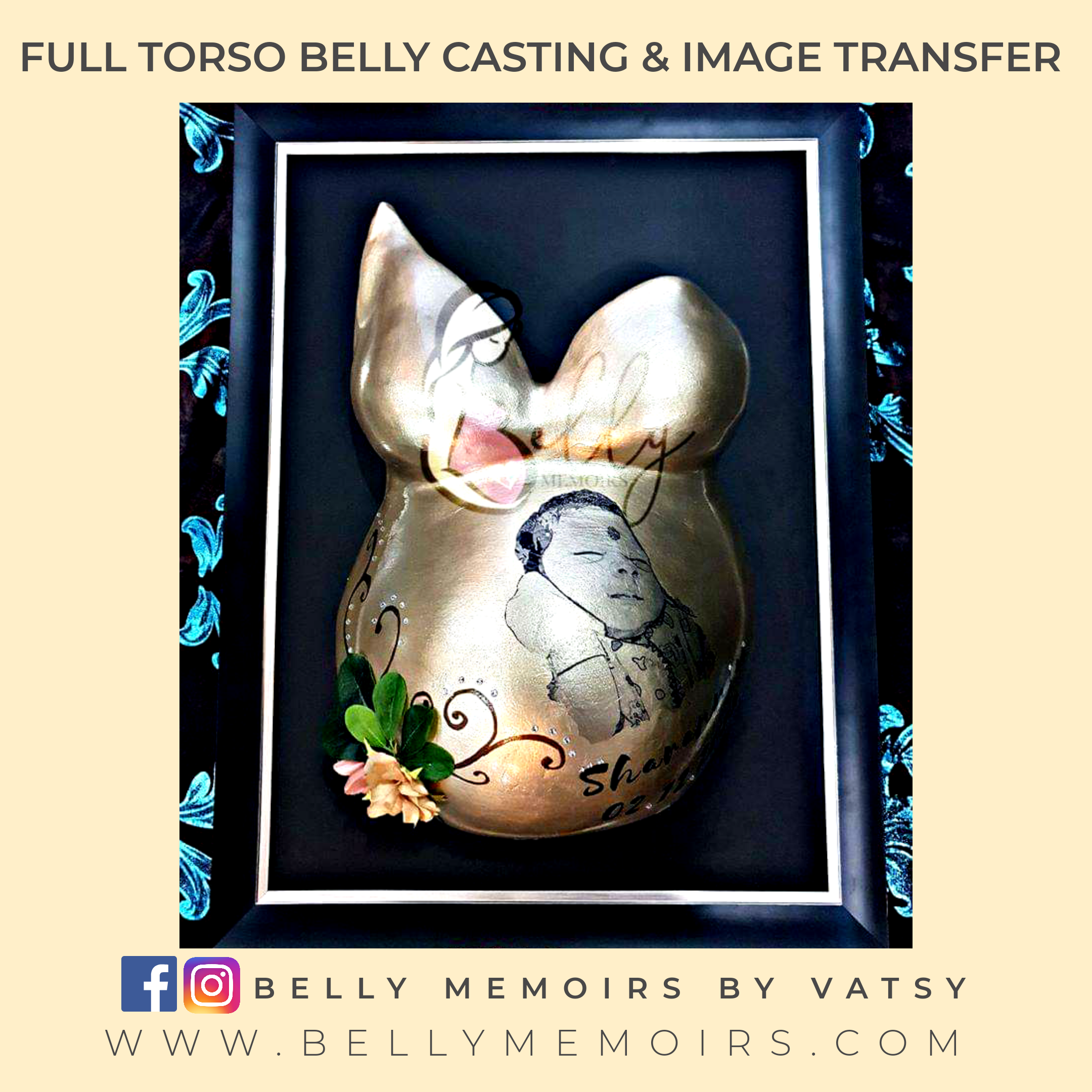 Belly Casting, Turn your pregnancy blessing into Art!